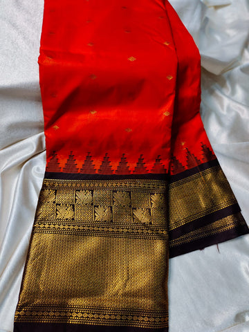 Vitange gadwal silk saree