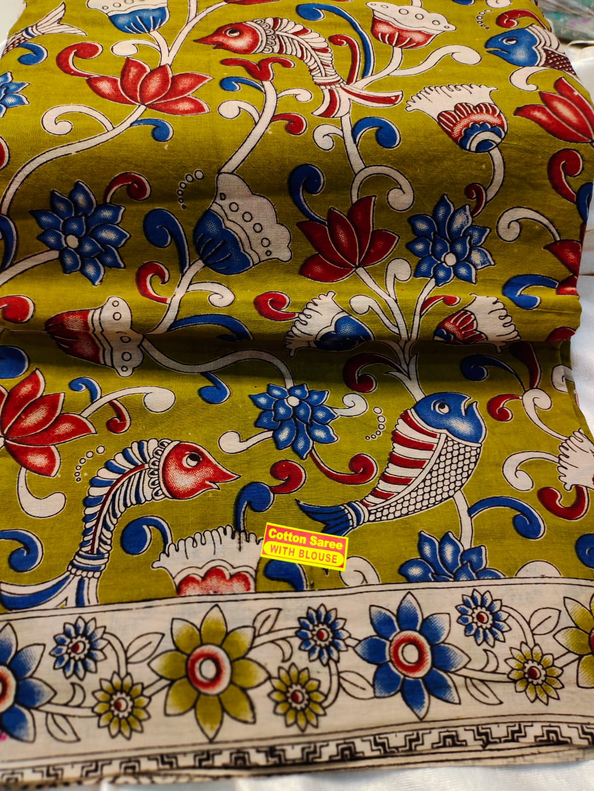 Kalamkari cotton sarees