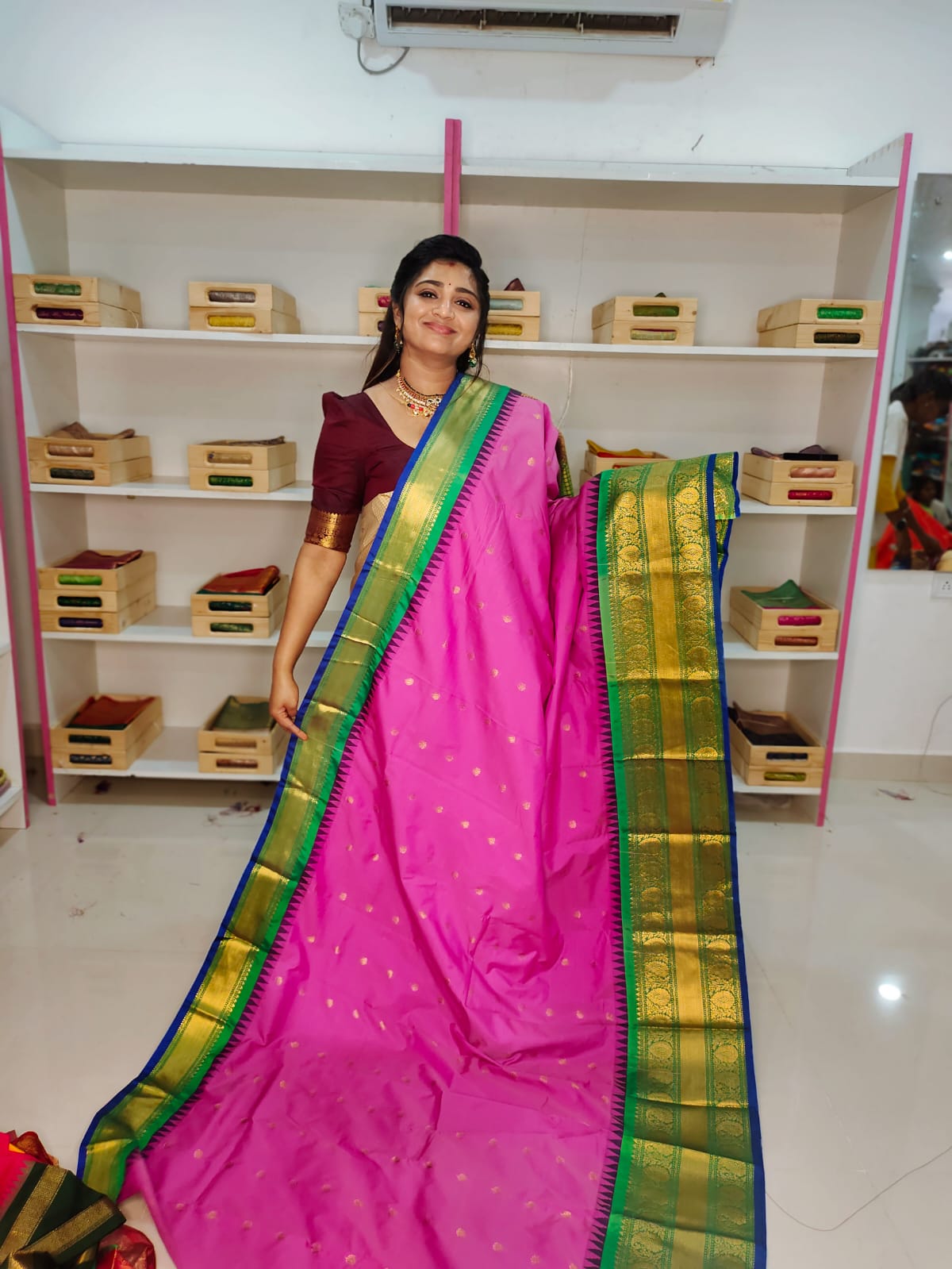 50% offer gadwal silk sarees