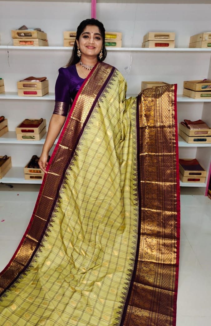 Primeme gadwal silk saree
