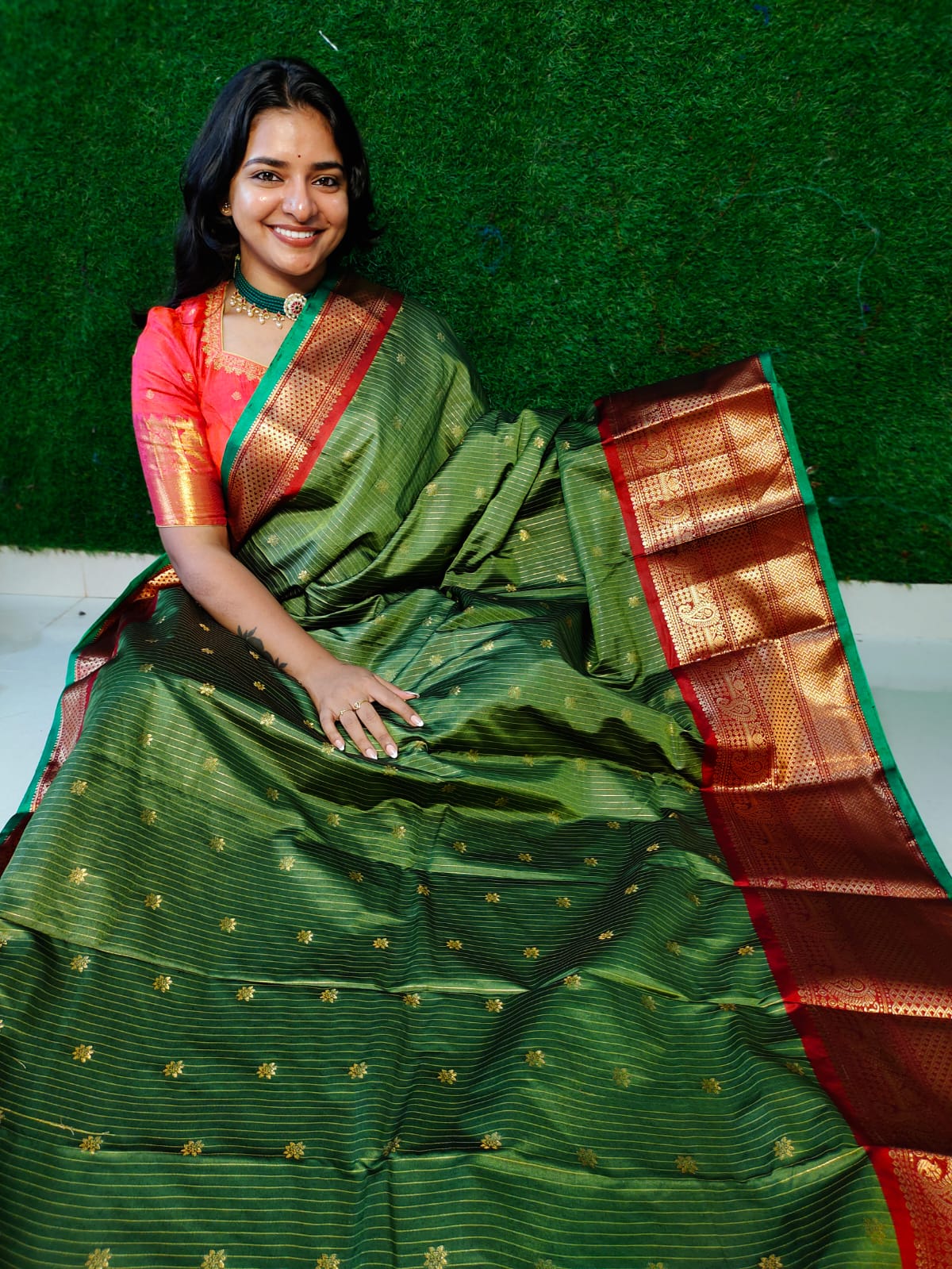 Vitange gadwal silk saree