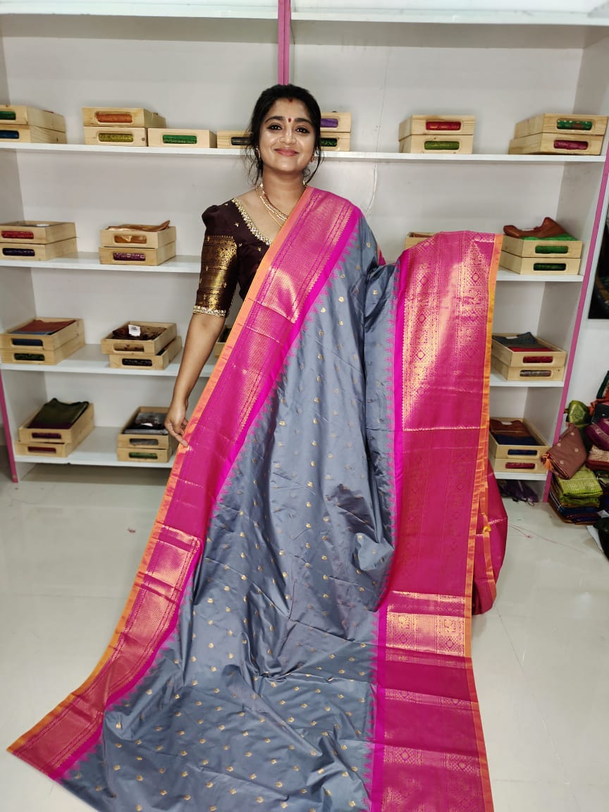 Ashadam sale gadwal silk saree
