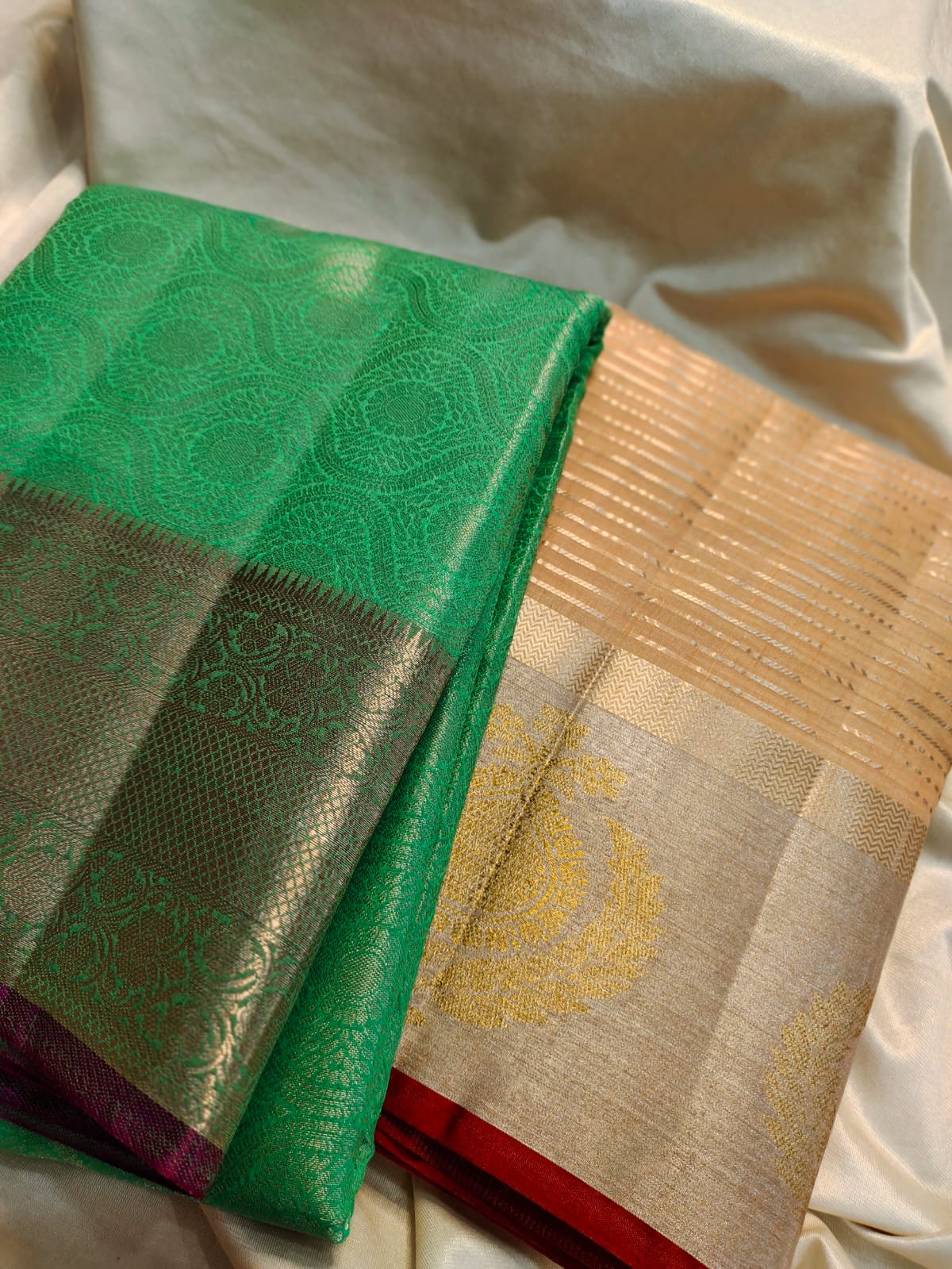 1+1 fancy saree