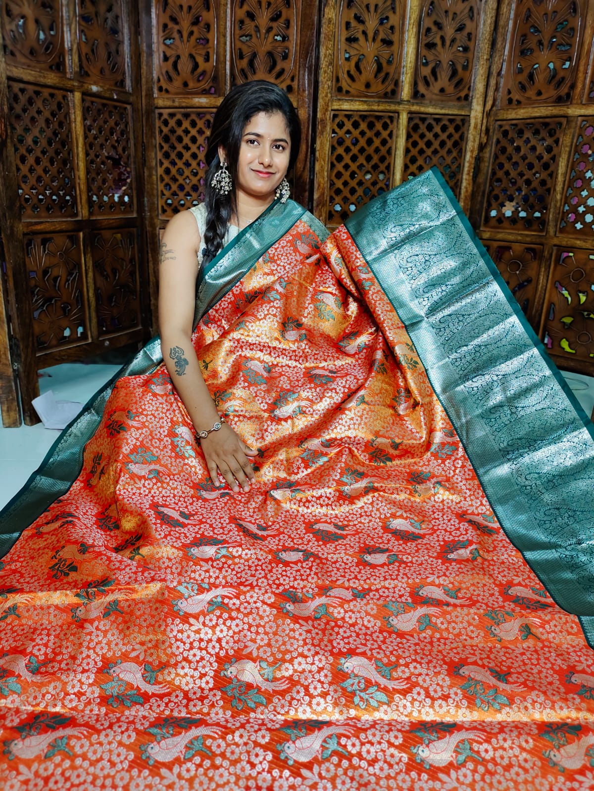 90% ఆఫర్ కంచి పట్టు సేకరణ