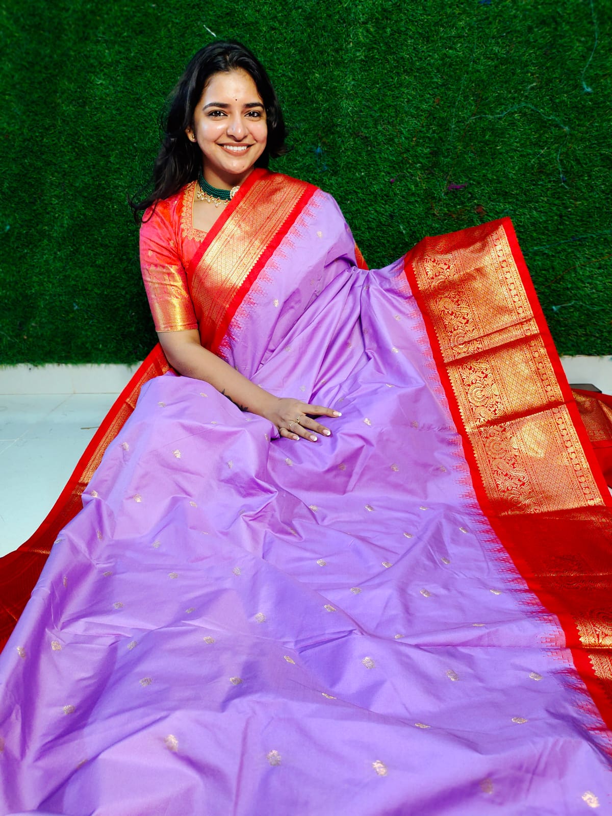 Vitange gadwal silk saree