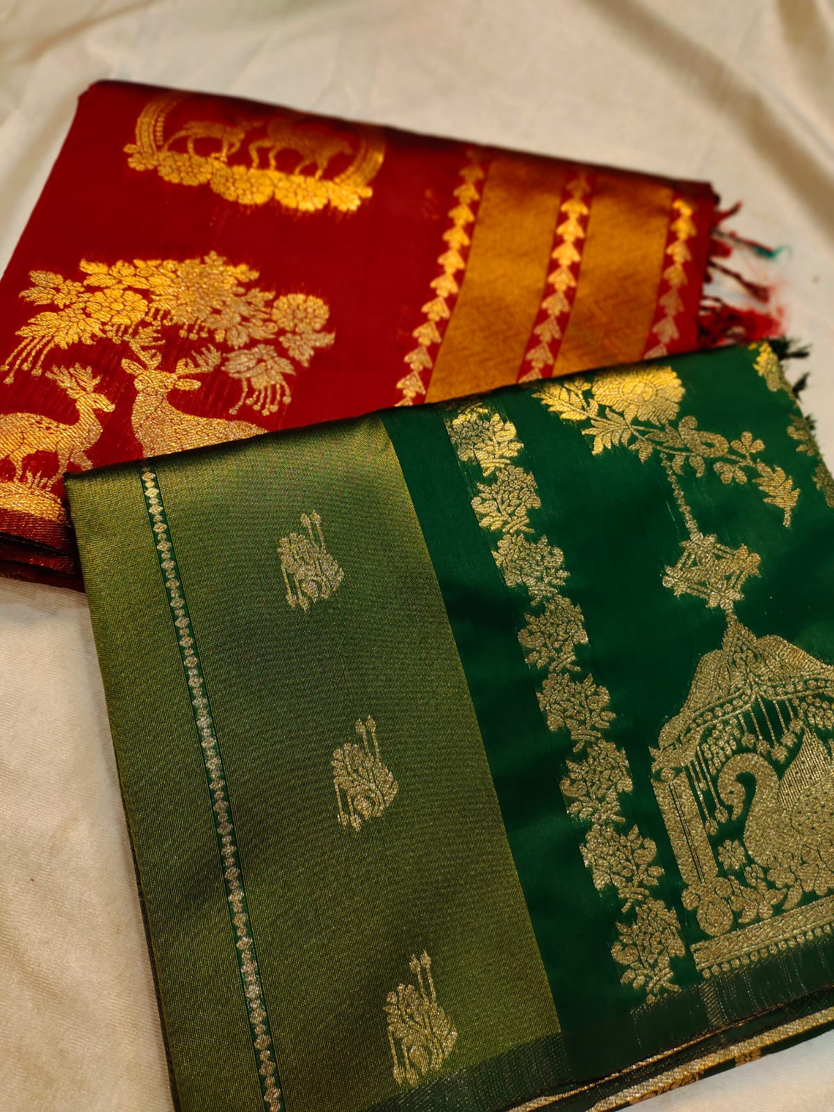 1+1 banarasi saree