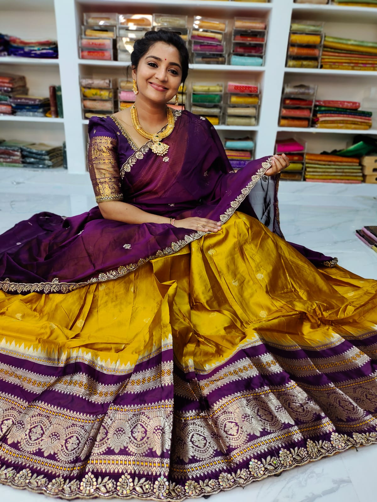 Banarasi lehangas