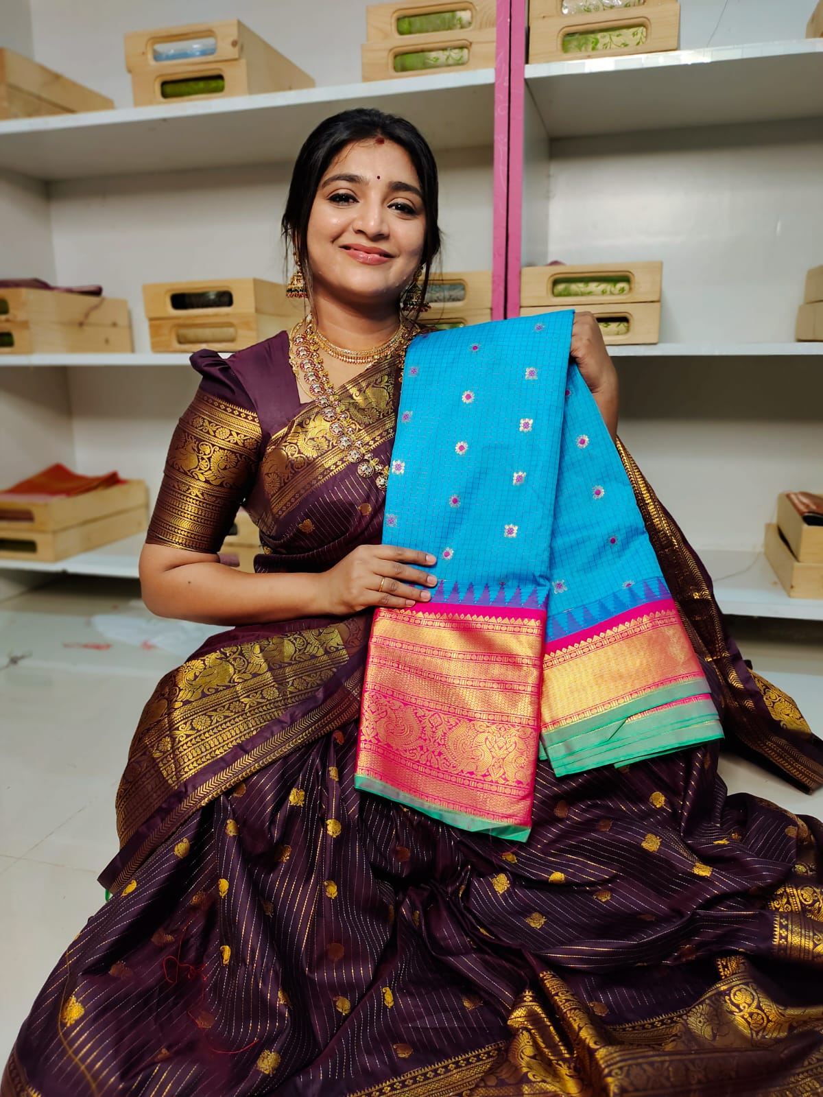 50% offer gadwal silk saree