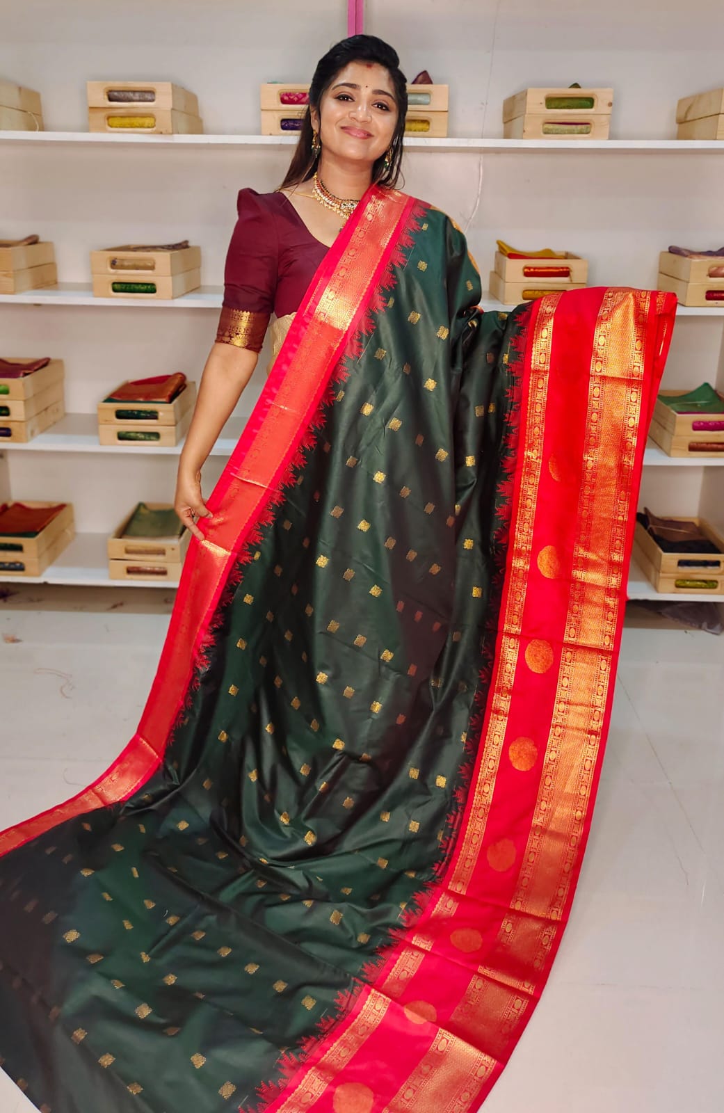 50% offer gadwal silk saree