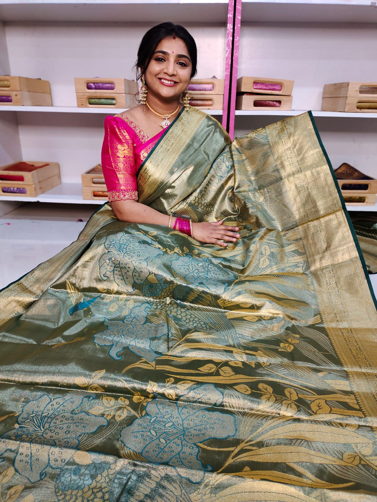 90% offer kanchi pattu collections