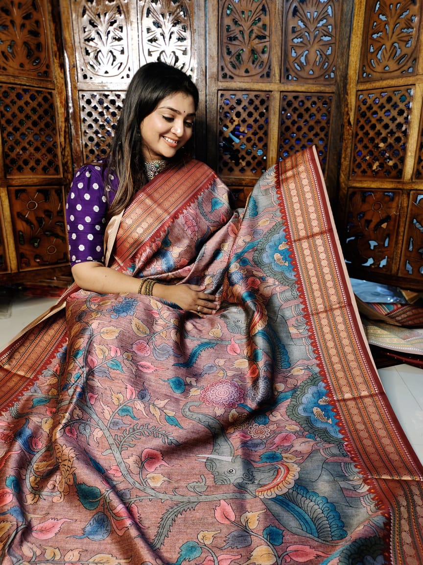 Kalamkari ikkat