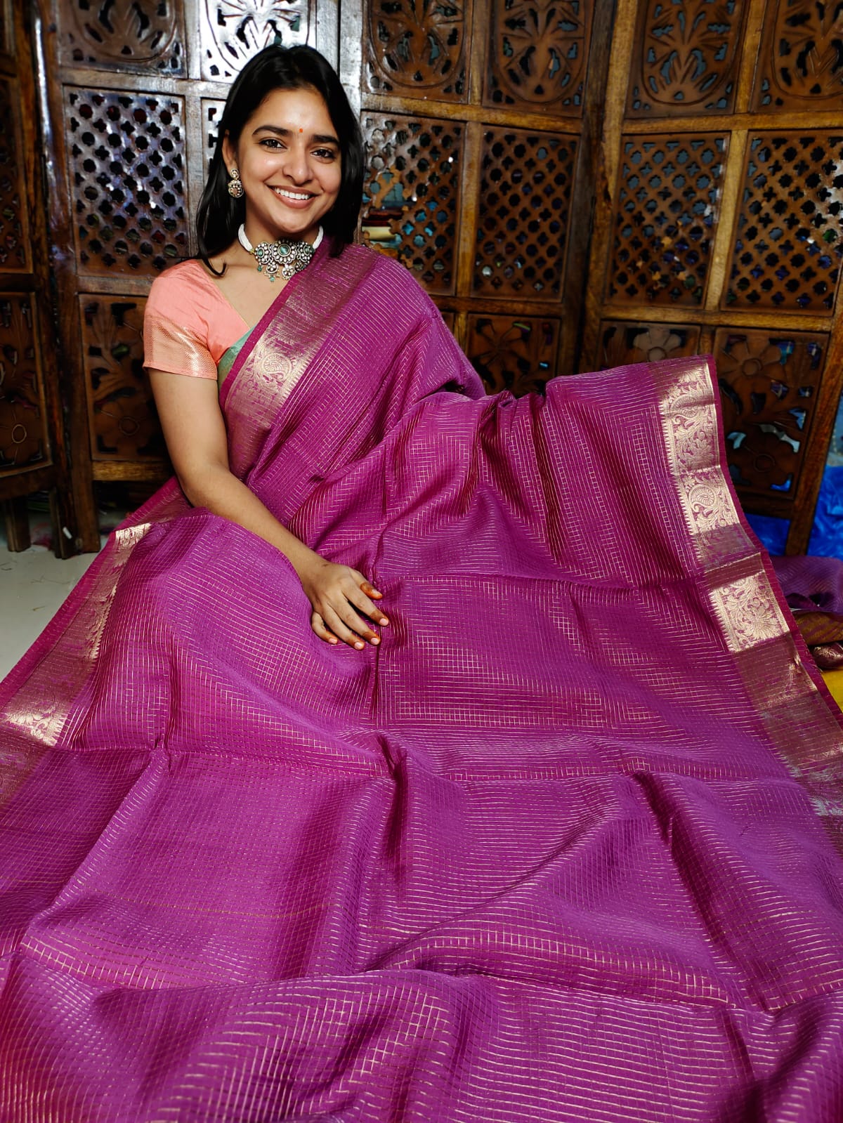 50% offer banarasi silk saree