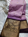 Ashadam gadwal silk saree