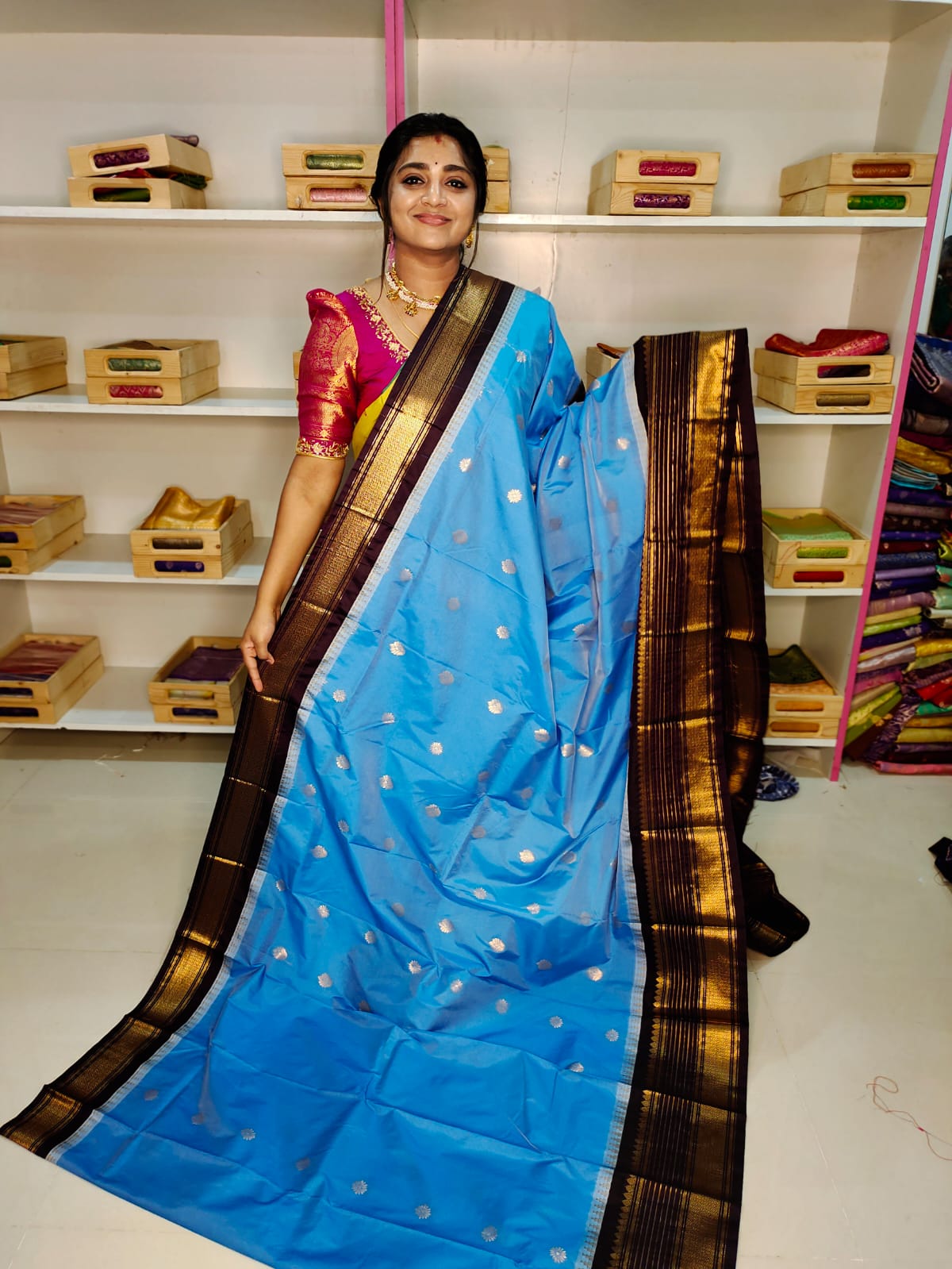 Ashadam sale gadwal silk saree