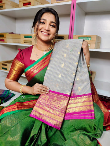 Vintage gadwal silk