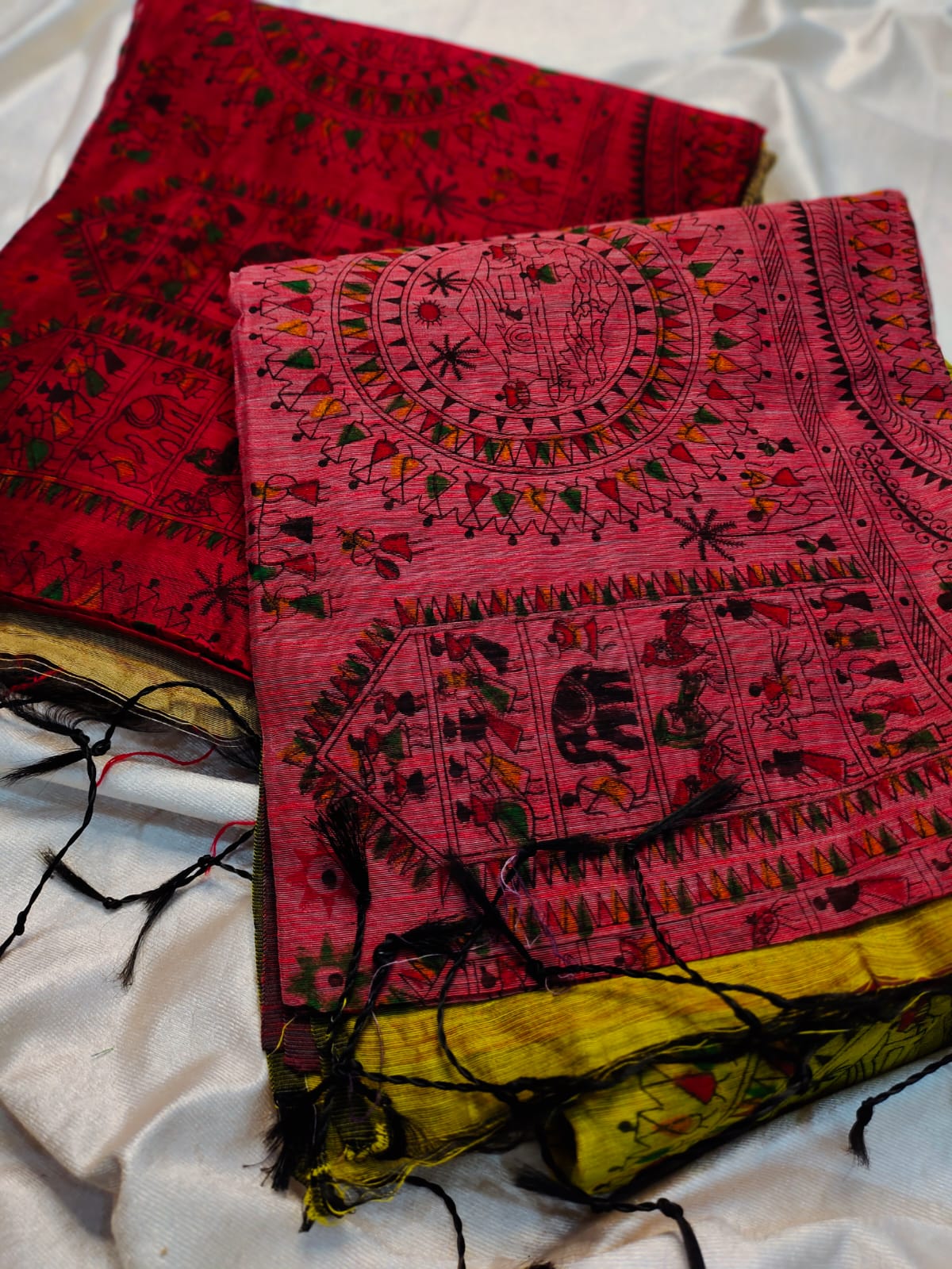 1+1 kadhi cotton saree