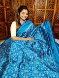 50% offer ikkat pattu sarees 
Silk mark certified