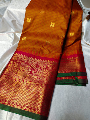 Vitange gadwal silk
