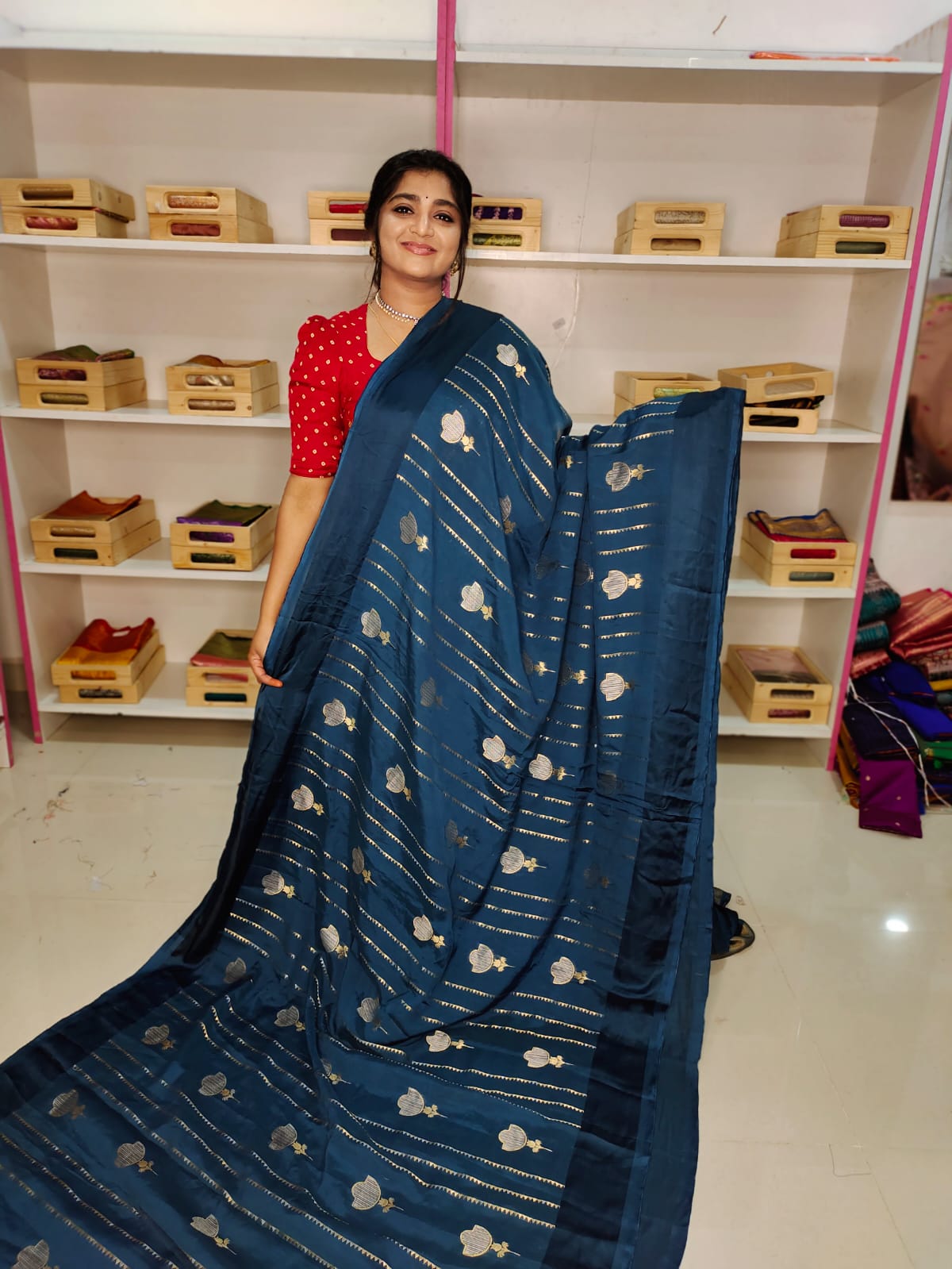 Ashadam clearnce sale fancy saree's