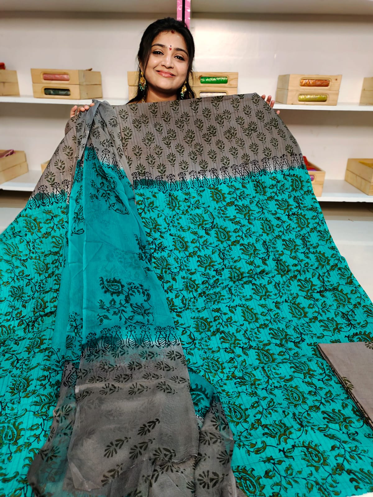 Cotton dress material