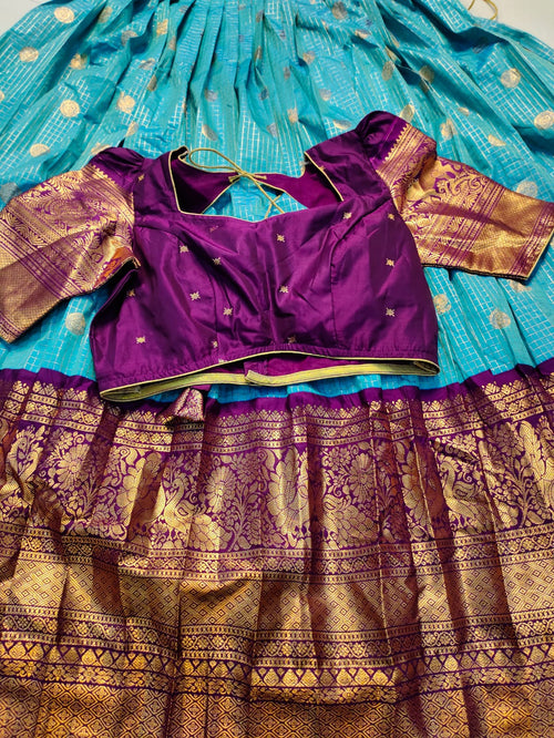 Ashadam gadwal lehangas sale