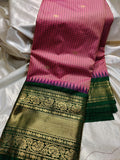 Ashadam gadwal silk saree