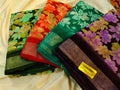 1+3 linen sarees