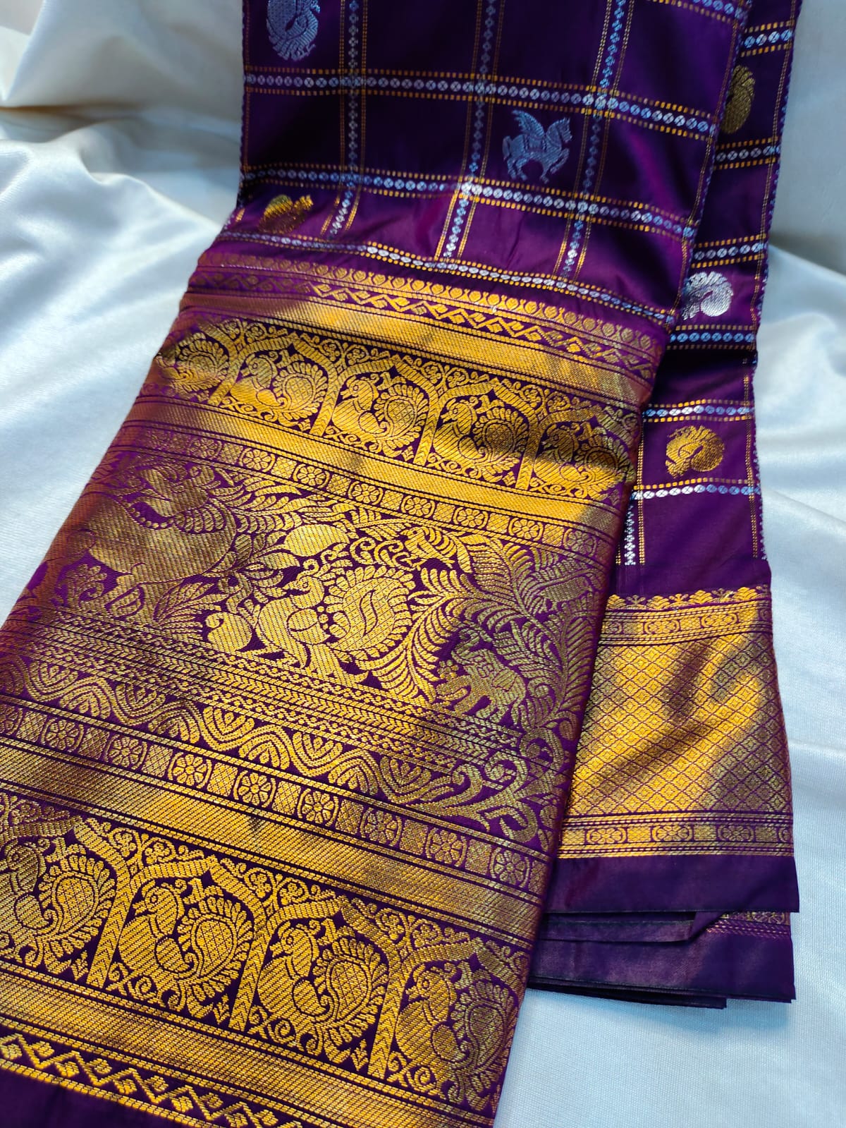 Vintage gadwal sarees