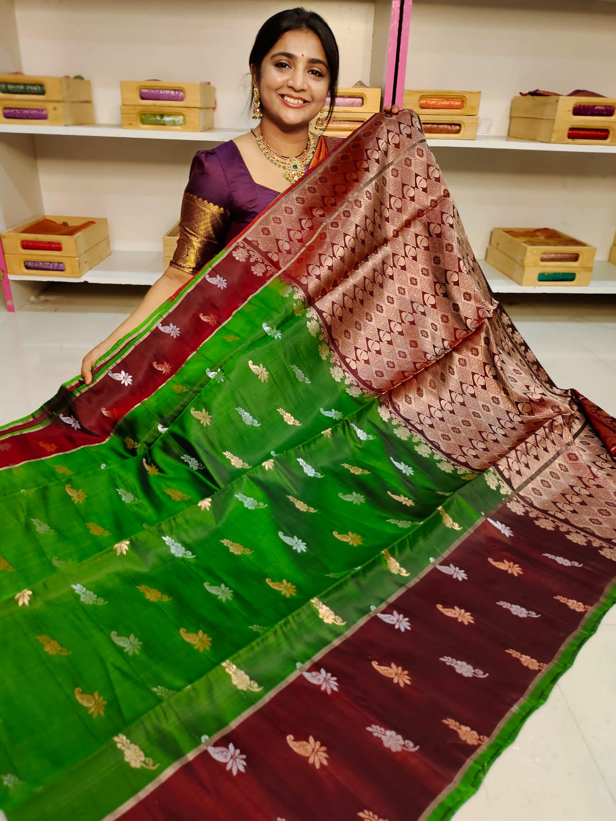 Uppada pattu sarees