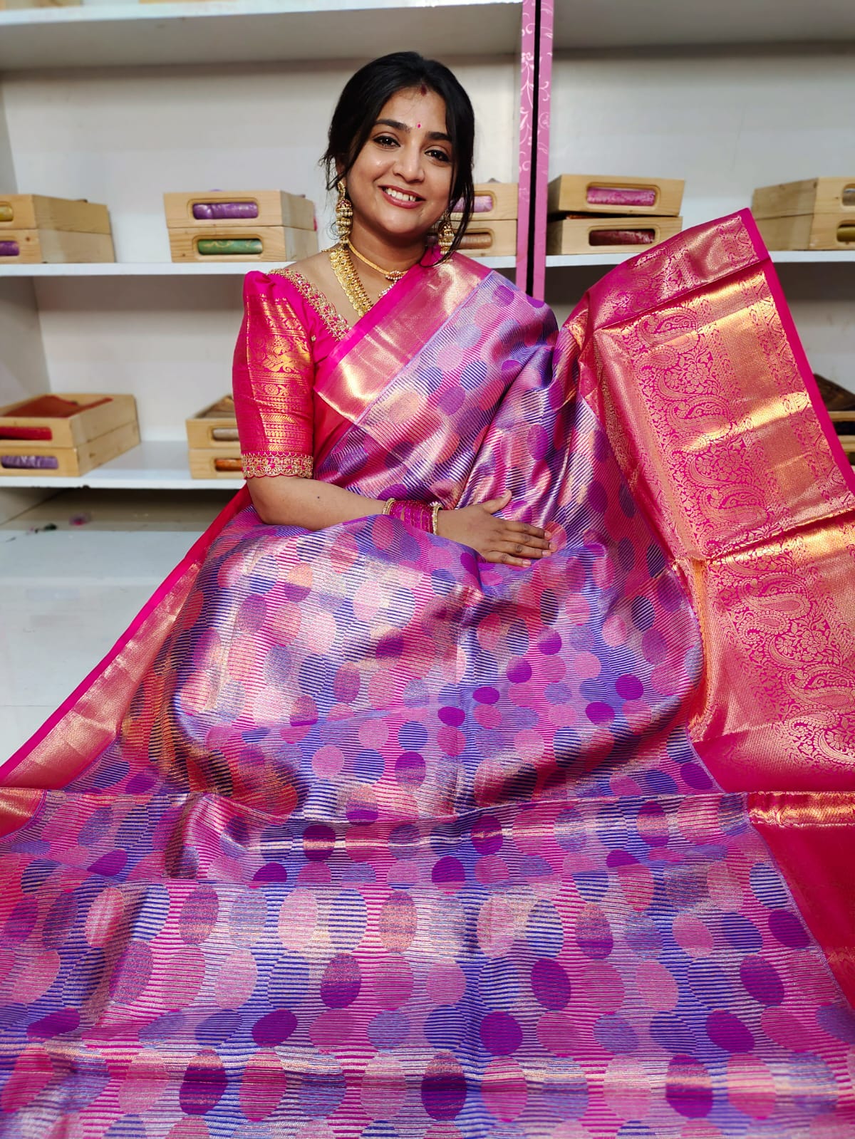 90% offer Kanchi pattu collection