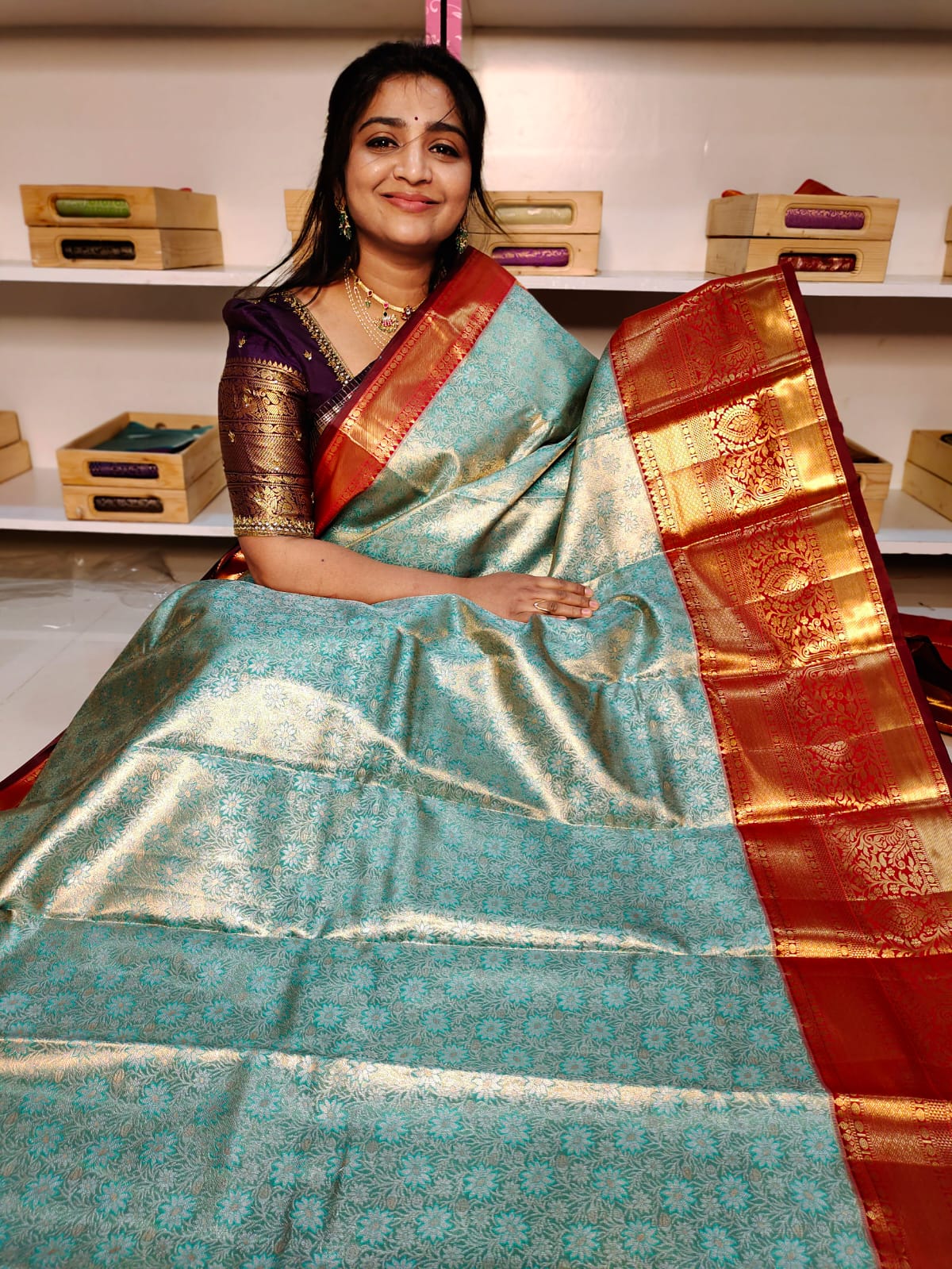 90% ఆఫర్ కంచి పట్టు సేకరణ