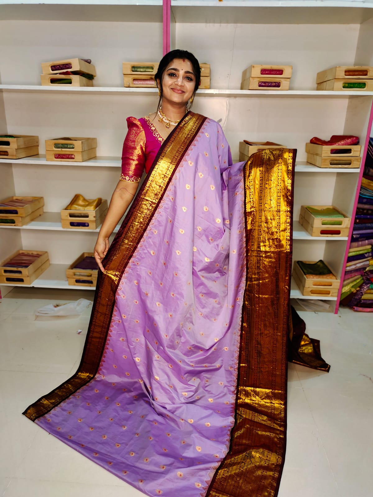 Ashadam sale gadwal silk saree