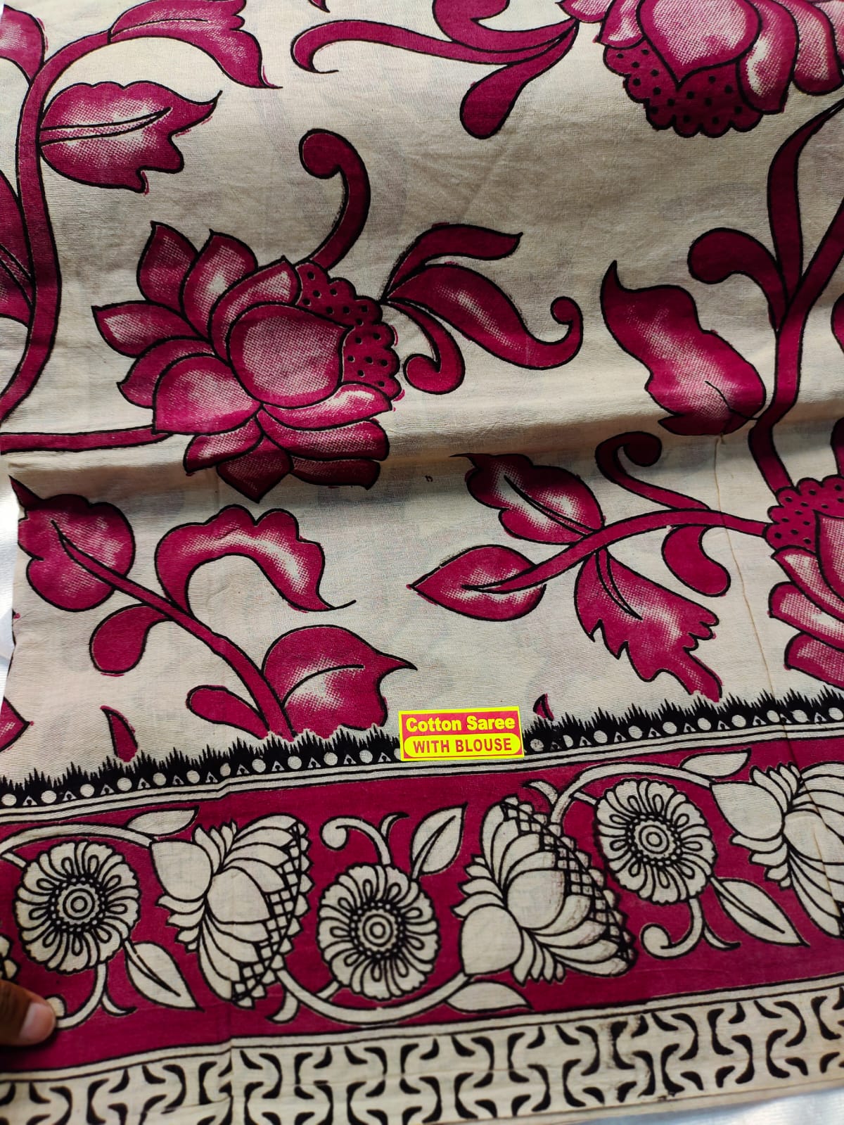 Kalamkari cotton sarees