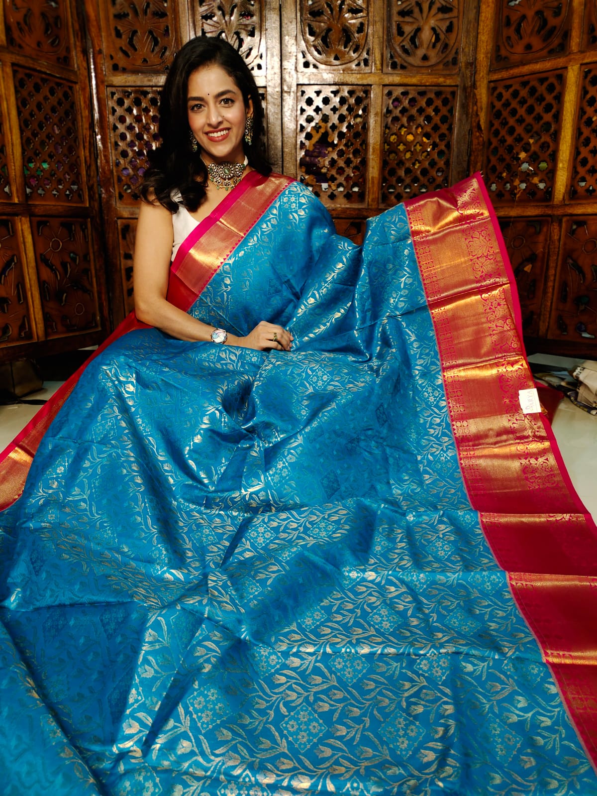 50% offer banarasi silk saree