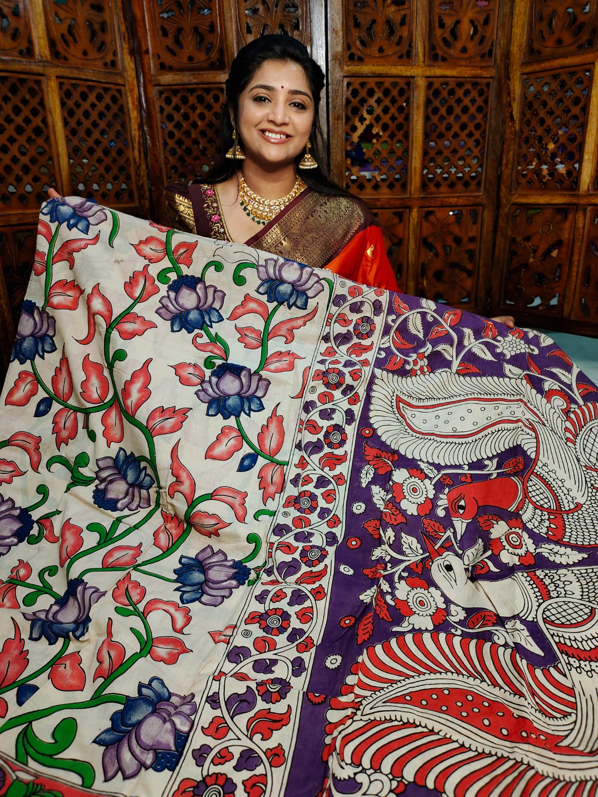 Kalamkari cottone