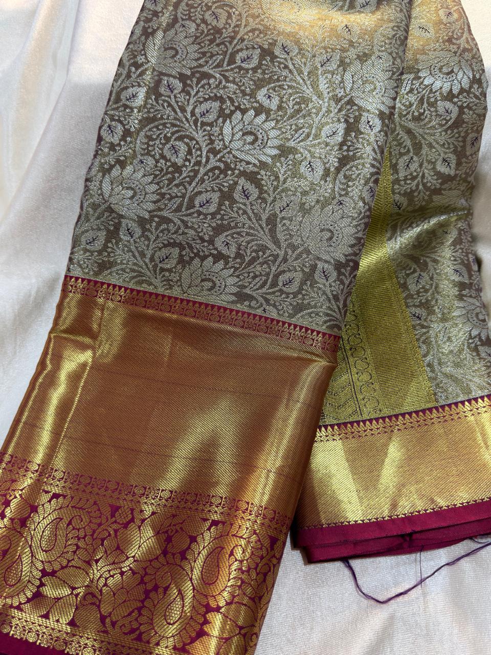 90% offer Kanchi pattu collection
