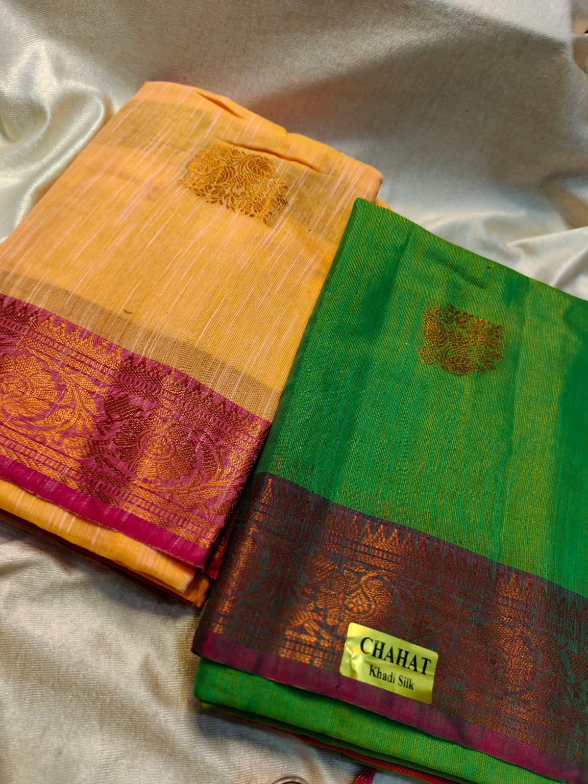 1+1 Chanderi sarees