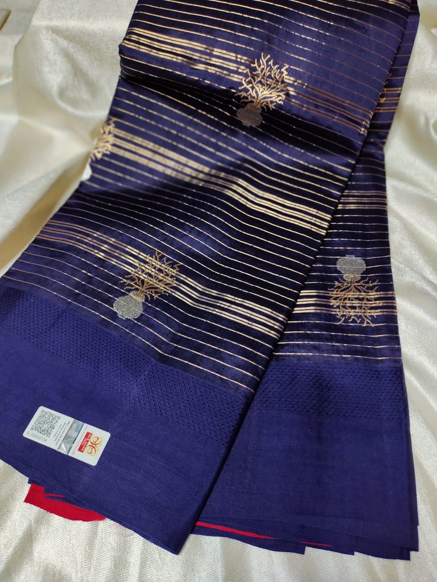 100% silk mark certified green Mango silk saree