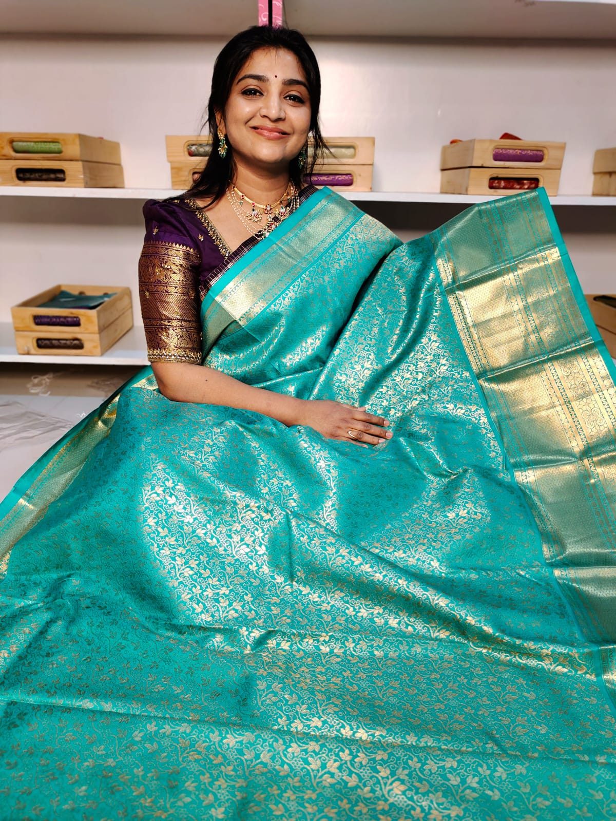 90% ఆఫర్ కంచి పట్టు సేకరణ