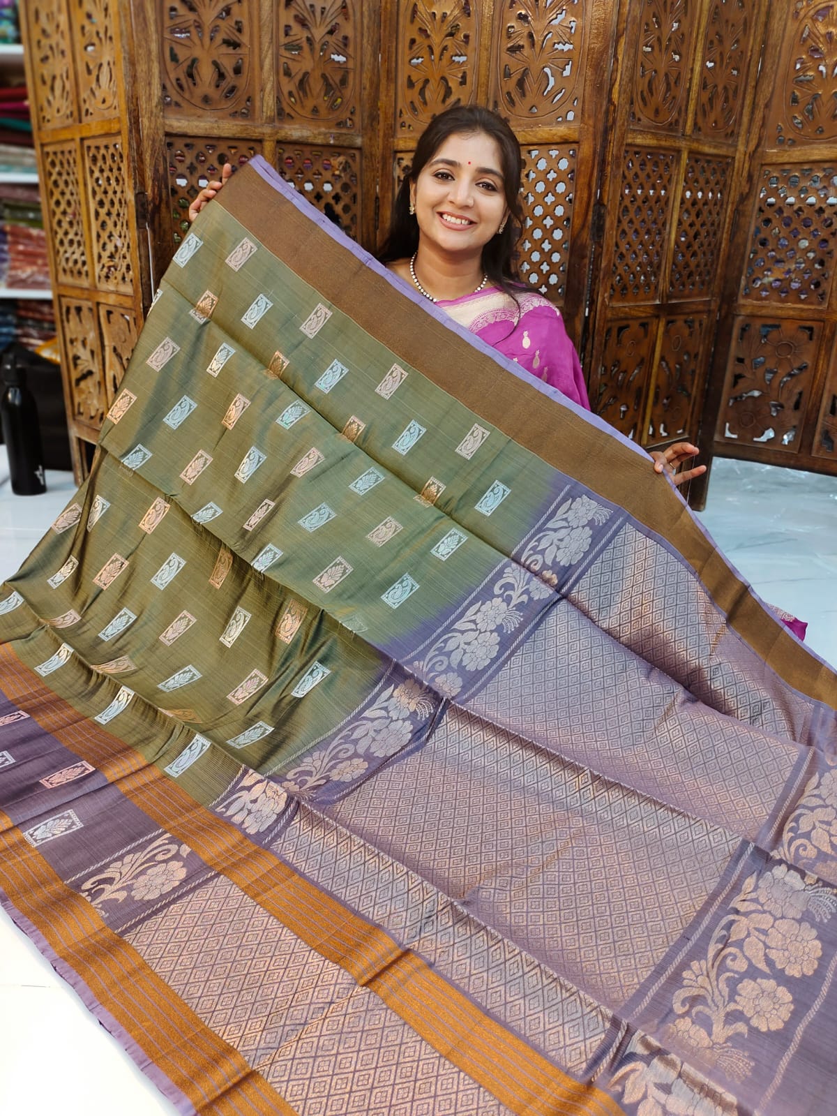 Uppada pattu saree