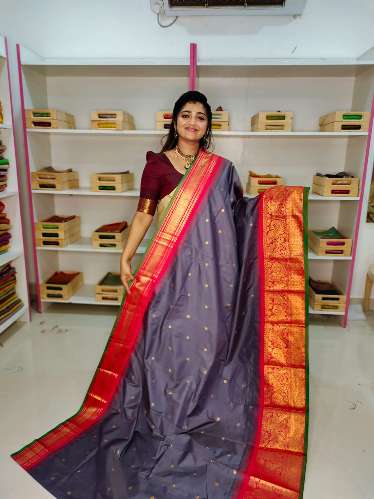50% offer gadwal silk sarees