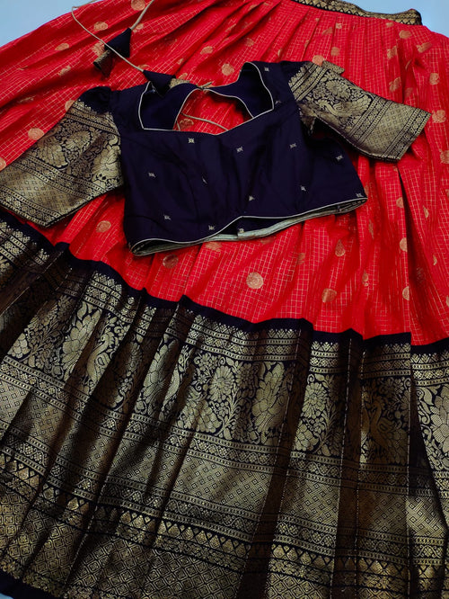 Vintage gadwal lehangas