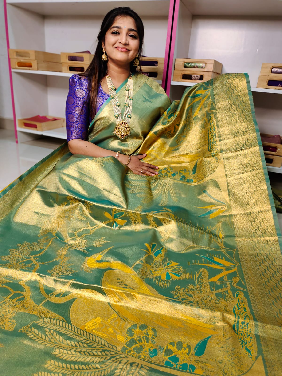 90% offer kanchi pattu collection