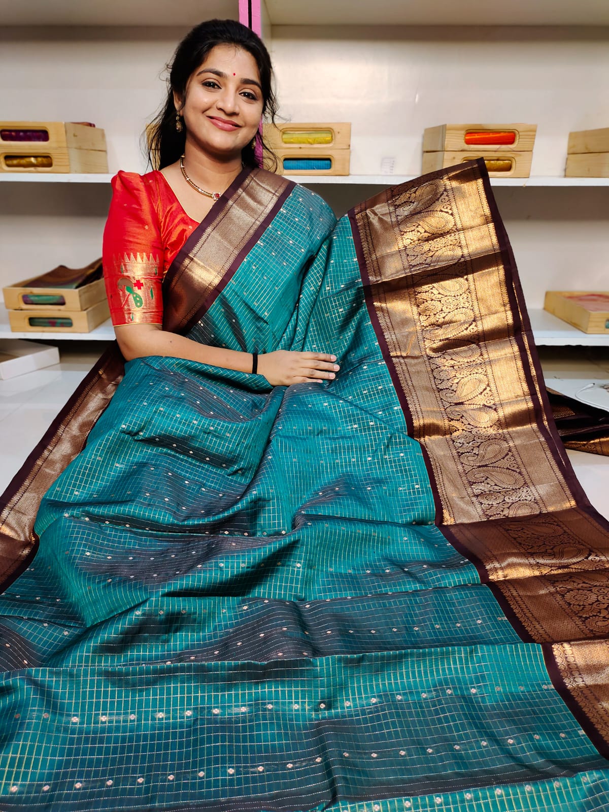 Pure handloom silk mark vintage kanchi pattu sarees