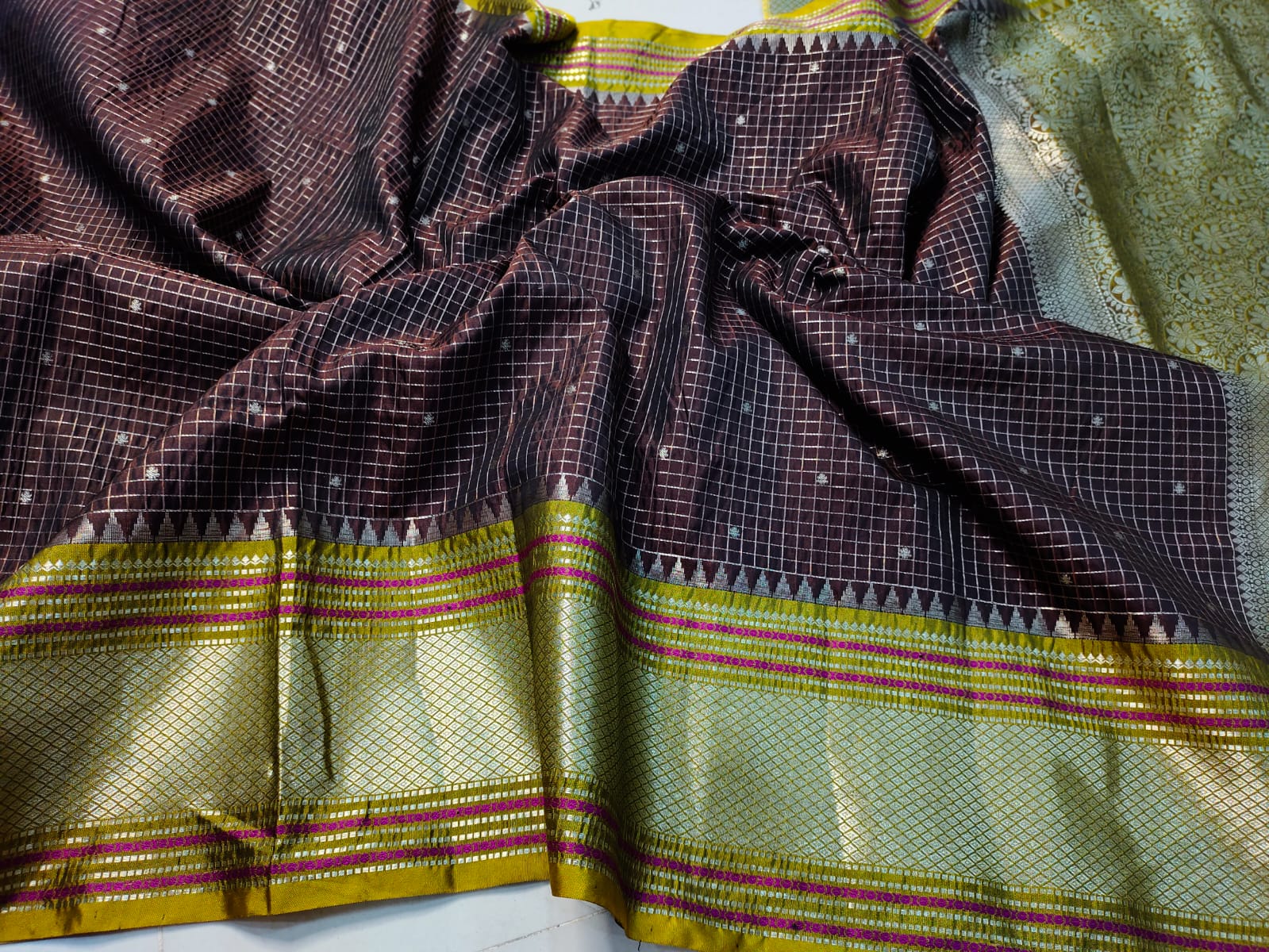 Primeme katan saree