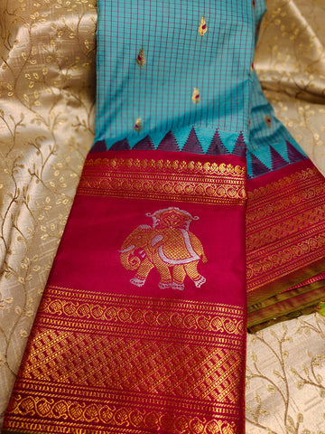 ప్రీమియం గద్వాల్ సిల్క్ చీరలు