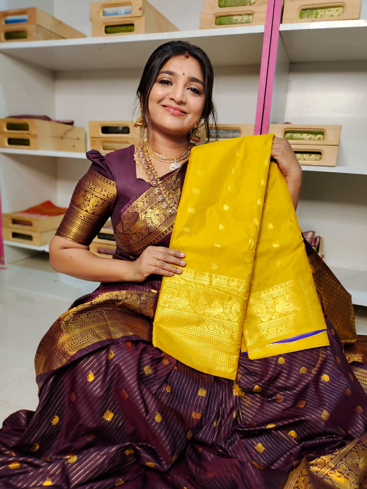 50% గద్వాల్ సిల్క్ చీర ఆఫర్