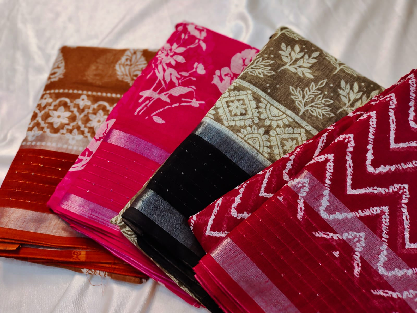 1+3 dola silk saree