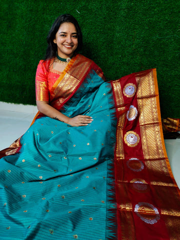 50% offer gadwal silk saree