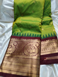 Ashadam gadwal silk saree